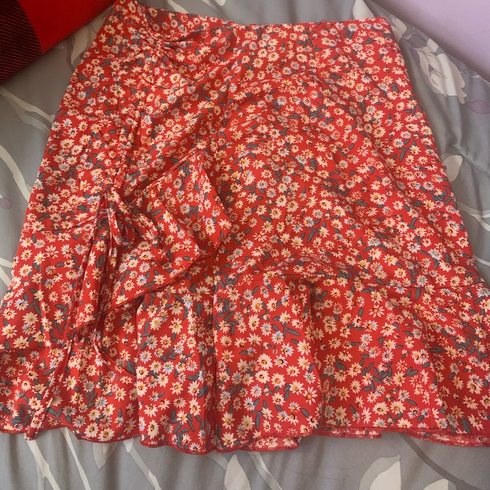 Shein Cute Red Skirt‎